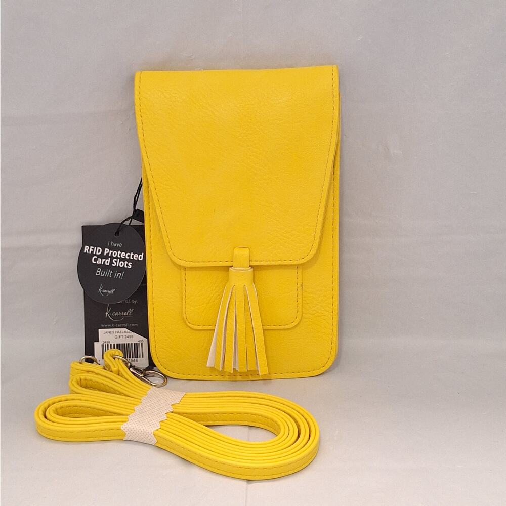 K. Carroll Harper Crossbody Bag in Yellow